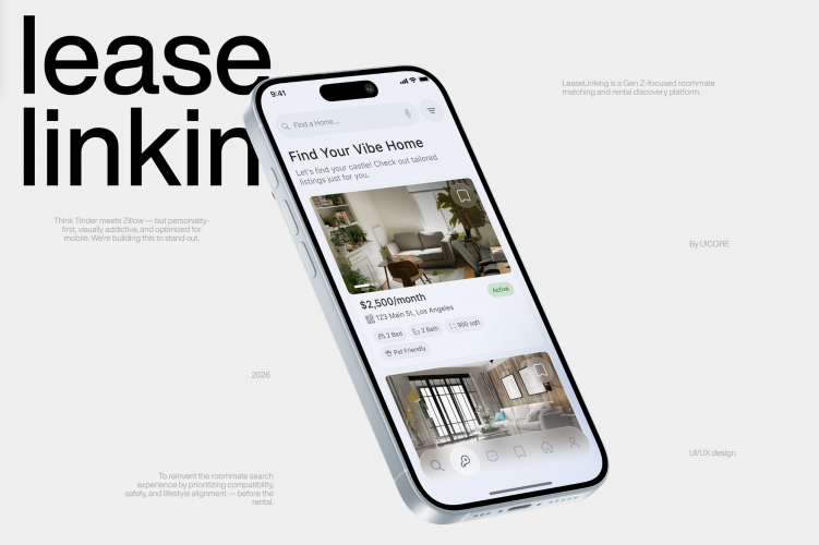 LeaseLinking | Gen Z Real Estate Platform screenshot 1