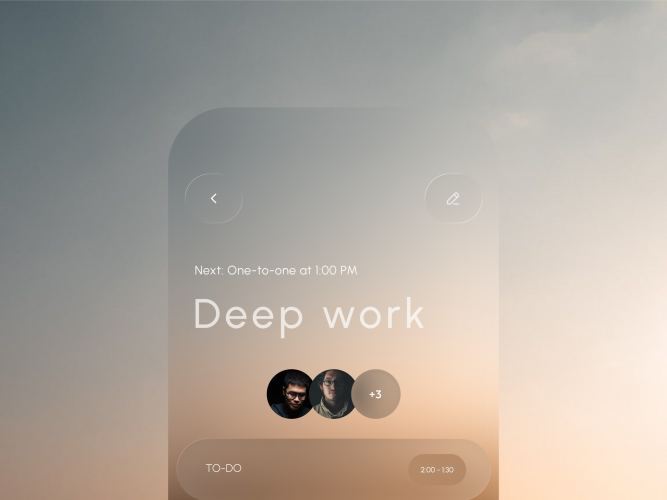Pulse | Design of Workplace OS Interface screenshot 1