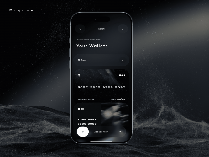 Paynex | Design of Finance & Wallet Interface screenshot 2