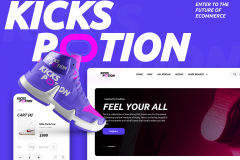 Sneakers Store | eCommerce Design Development