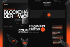 Landing Page | Blockchain & DeFi Education