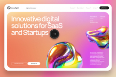 Landing Page for Digital Agency