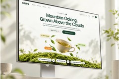 UX/UI Design for Premium Tea E-Commerce Brand