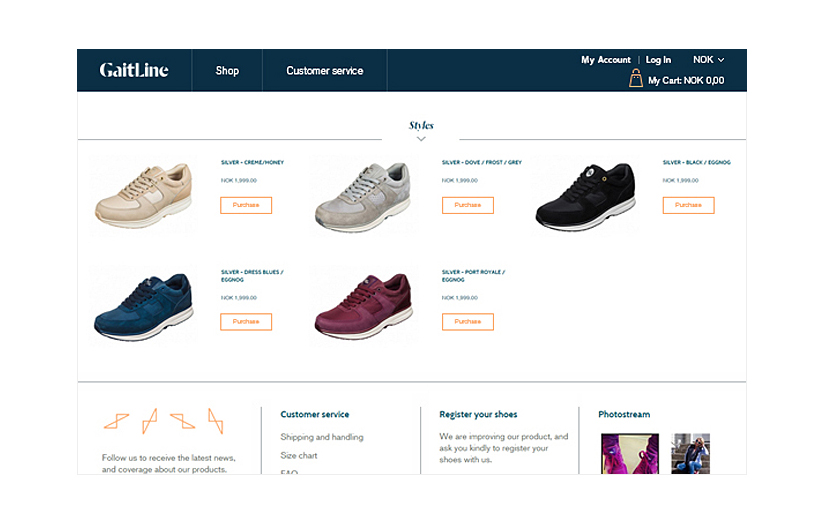 Gaitine screenshot 2