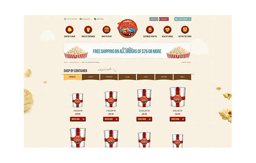 Brooklyn popcorn screenshot 2