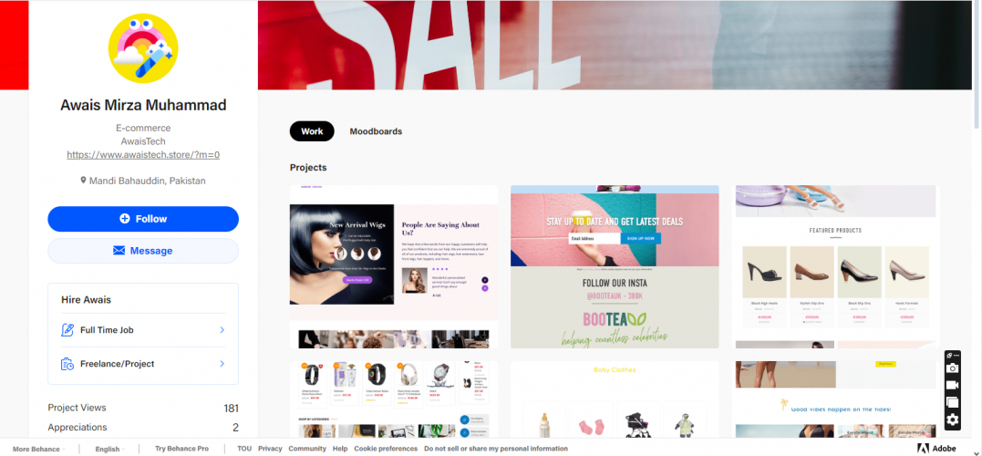 Shopify Store Design screenshot 1