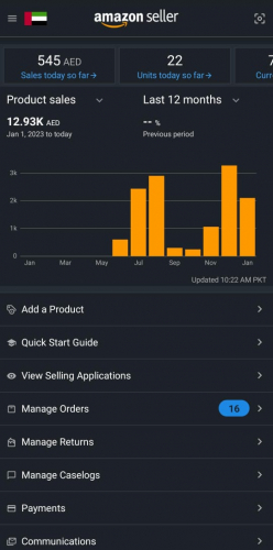 Central Portfolio Stats for Amazon Sellers UAE! screenshot 3