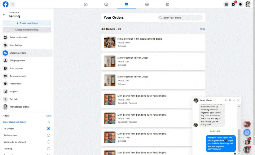 Marketplace Metrics USA! screenshot 2