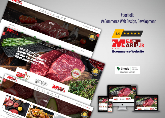 MeatMart.lk - Ecommerce Web Design and Development screenshot 1
