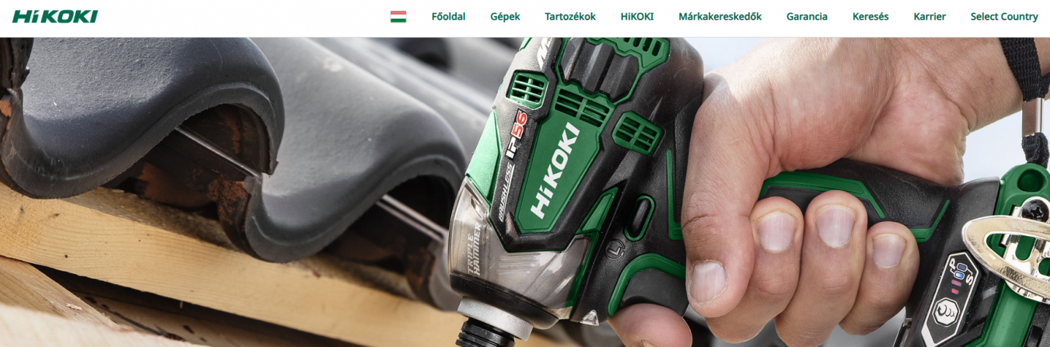 Mobile app development for HiKOKI screenshot 1