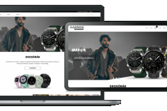 New Garmin's e-commerce website by LogiNet