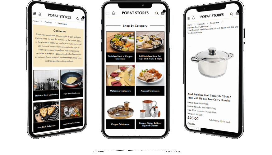 Corelle, Corningware, Duralex, Cookware at Popat Store Wembley screenshot 1