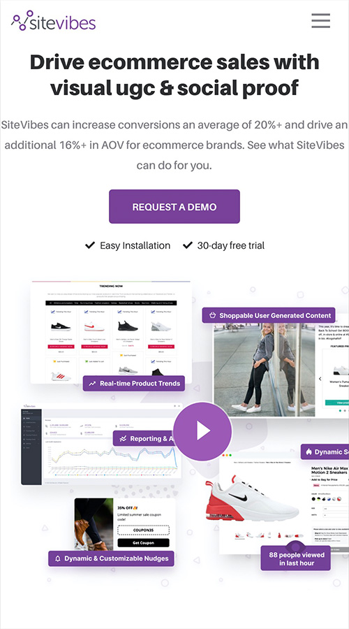 SiteVibes screenshot 1