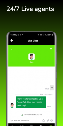FroggyTalk screenshot 2