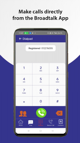 Broadtalk screenshot 1