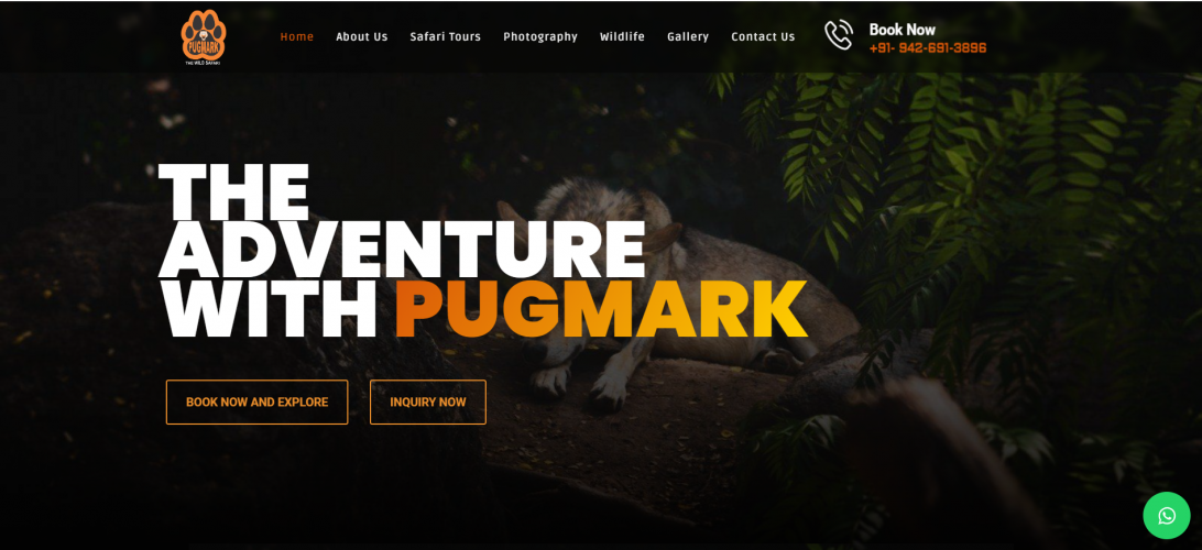 Pugmark Safari screenshot 1