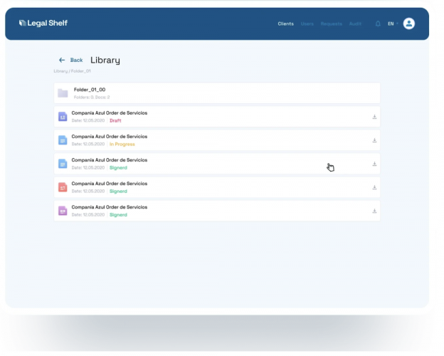 Legal Shelf screenshot 3