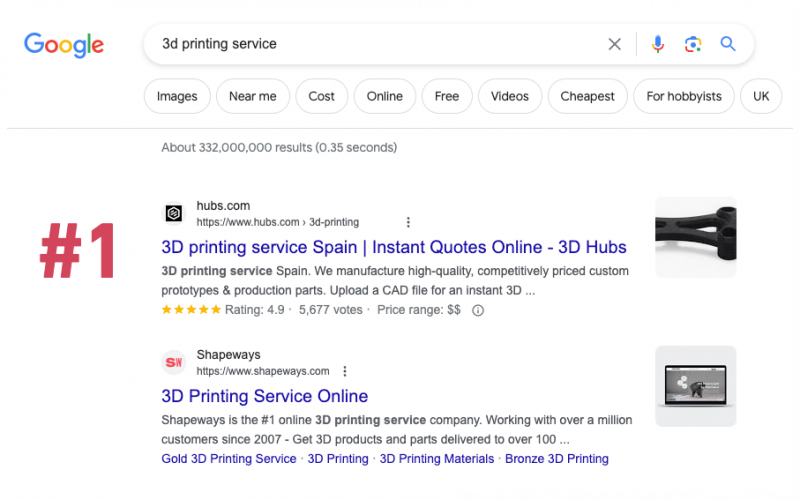 3D Hubs / Protolabs screenshot 1