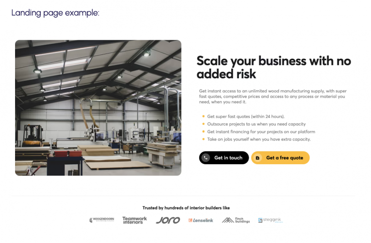 40+ qualified meetings a month with ABM screenshot 2