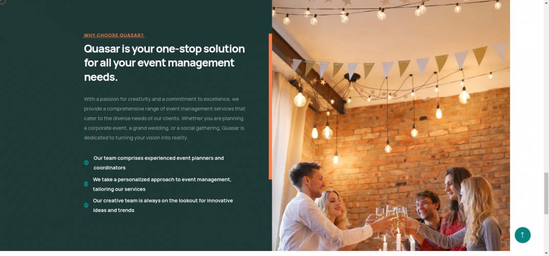 Quasar Events screenshot 2