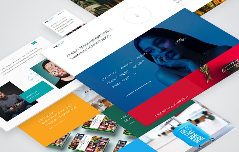 Website for TDI Advertising Company screenshot 1