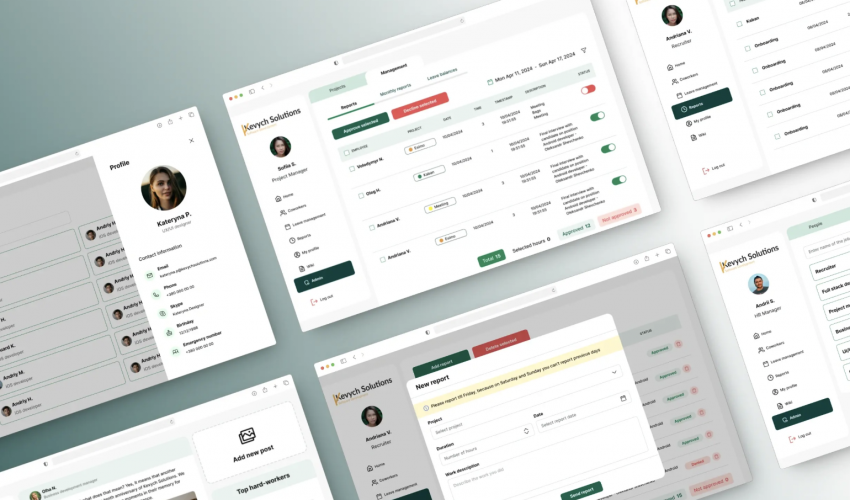 Time reporting system- Kaban screenshot 2