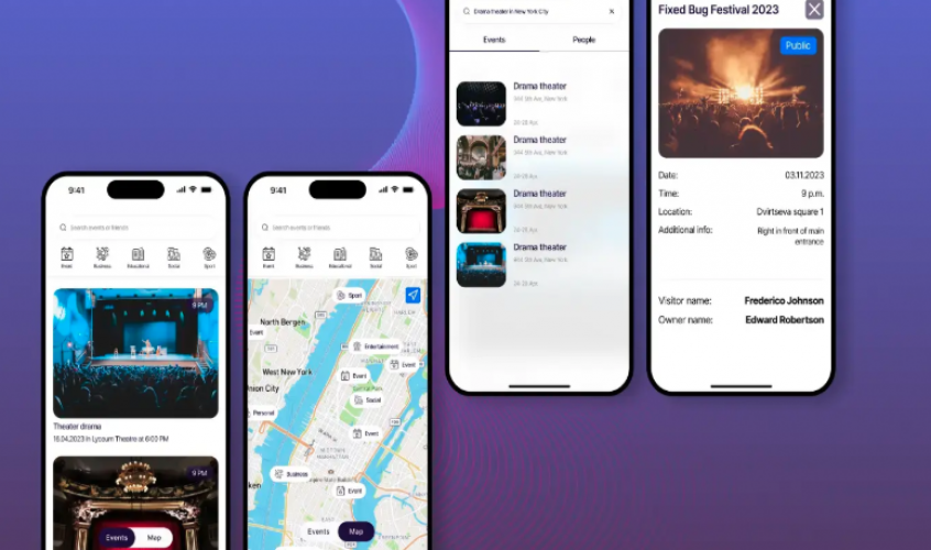 Event App screenshot 1