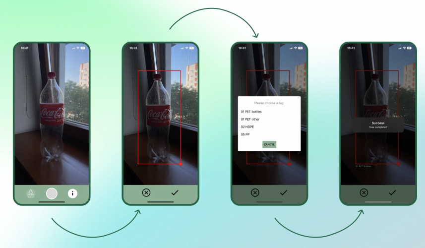 What I recycle screenshot 1
