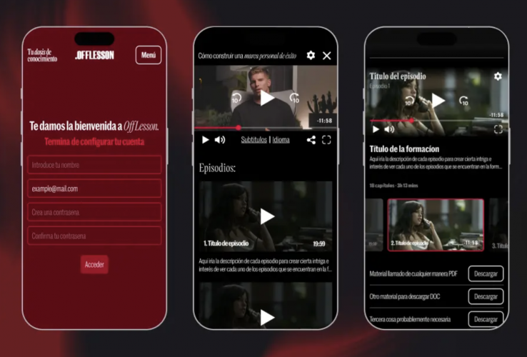 OffLesson screenshot 1