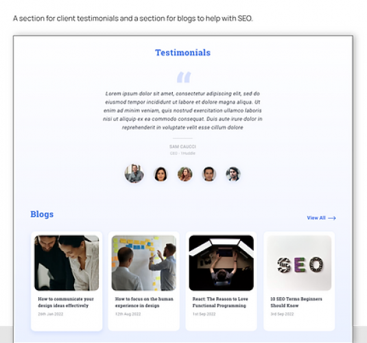 Website Redesign for a  digital product studio crafting innovative solutions for startups and enterprises screenshot 1