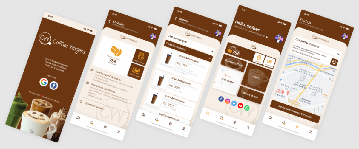 A solution that makes Coffee Wagera’s loyalty program effortlessly smooth screenshot 1