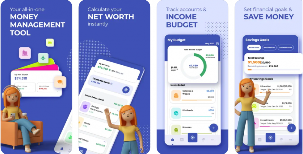 Net Worth Manager screenshot 1