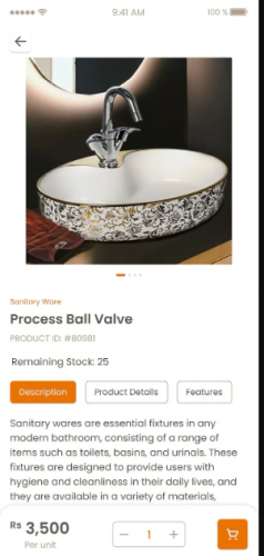 Custom eCommerce App screenshot 1