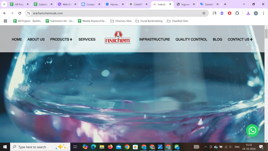 Reachem Chemicals screenshot 1