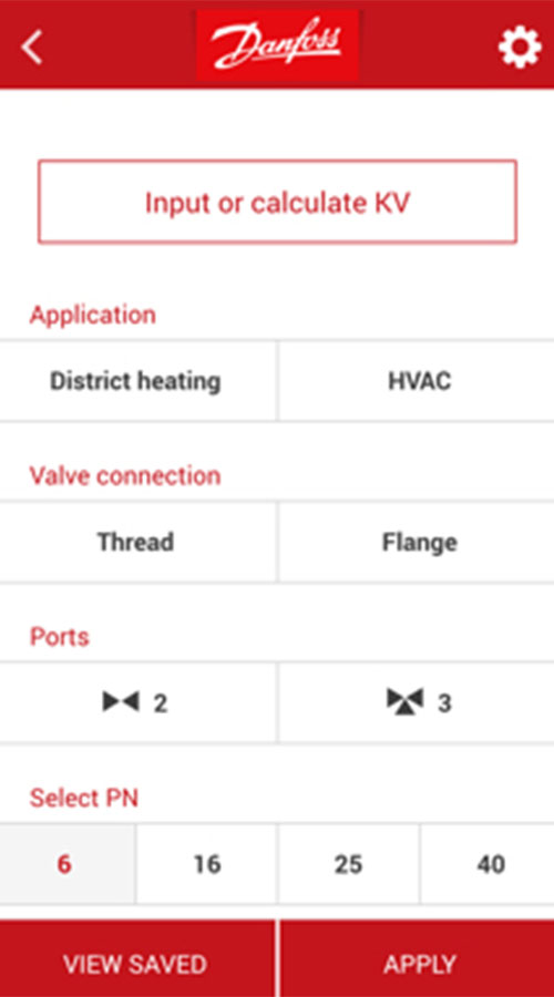 Danfoss screenshot 1