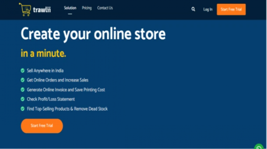 Portal To Create An Ecommerce Websites screenshot 1