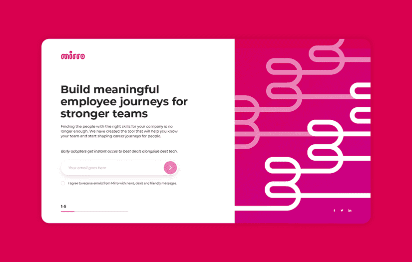 Mirro - Branding and Website screenshot 1