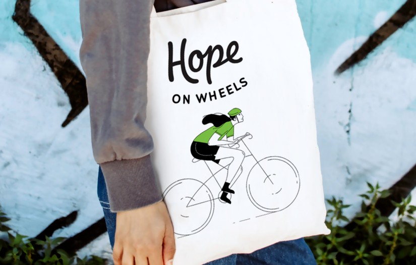 Hospice - Hope on wheels event branding screenshot 1