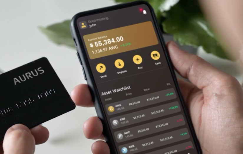 Aurus - Branding & UX UI screenshot 1