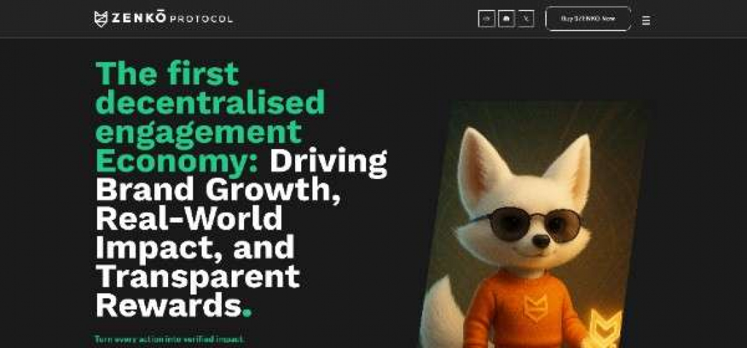 Telegram Mini App for Web3 Community Engagement & In-App Utilities – Zenko Protocol screenshot 1