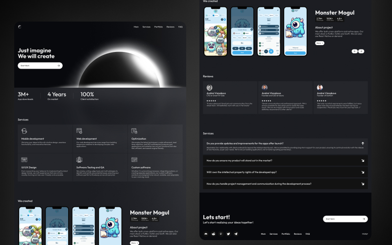 React.js/Next.js | Landing Page Development screenshot 2