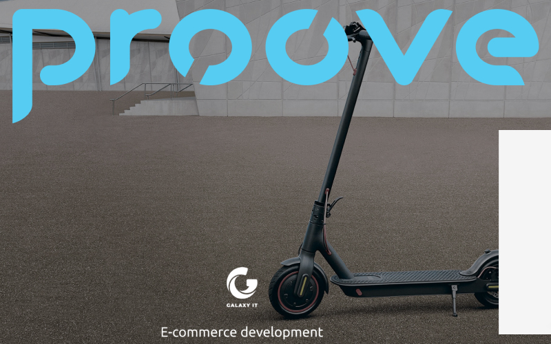 Proove Bike | E-commerce | Electronic industry screenshot 1