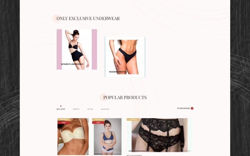 E-commerce | Fashion Industry | React.js (Next.js)/Laravel development screenshot 4