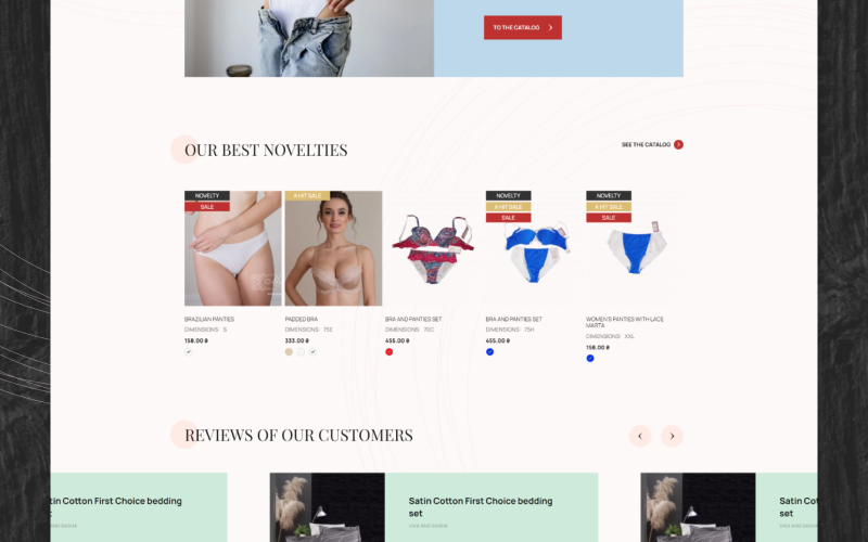 E-commerce | Fashion Industry | React.js (Next.js)/Laravel development screenshot 5
