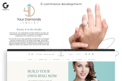 eCommerce for Jewelry Industry Full-Cycle development
