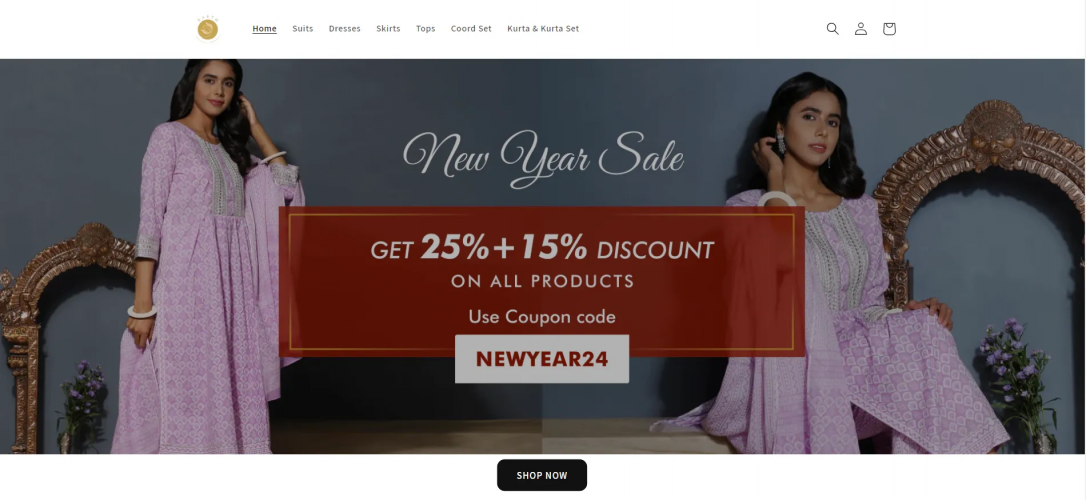 Digital Marketing and E-commerce Optimization for RaethShop screenshot 1