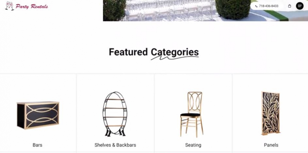 B & B Party Rentals screenshot 1