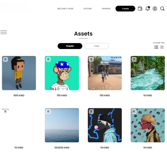 NFT marketplace screenshot 3