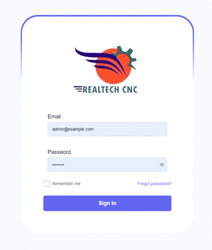 Realtech engineering screenshot 2