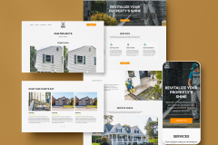 Website Development: Cleaning Business Website Made By Developer